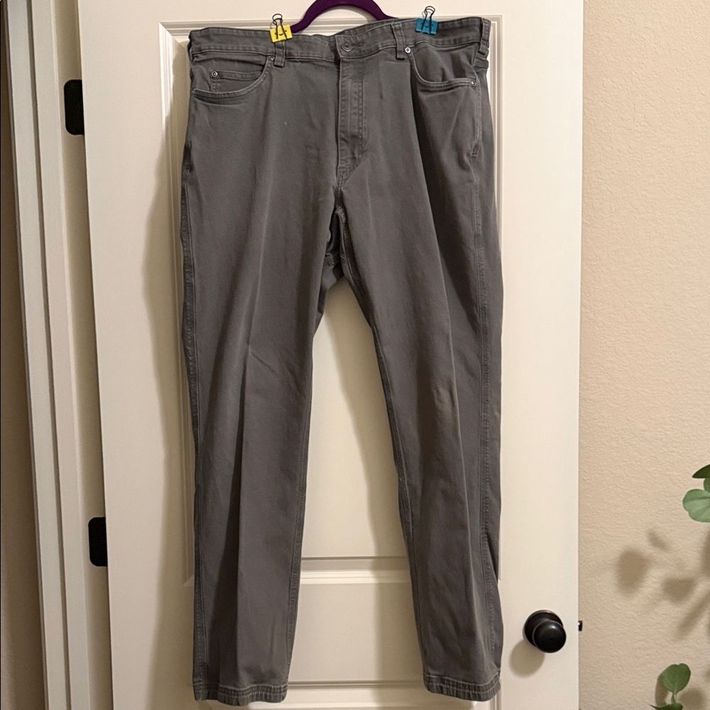 Duluth Trading Co Flex Fire Hose Men's Relaxed Jeans - Gray- 40x32
